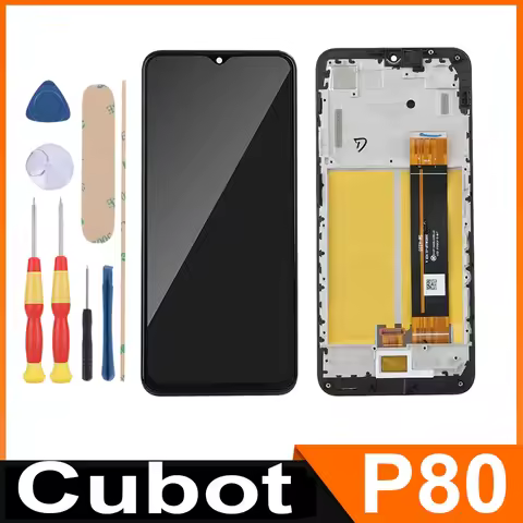 For Cubot P80 P90 / LCD Display + Touch Screen+With Frame