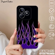 Softcase REALME C53hp - REALME C53 Casing (FIRE) Silicone REALME C53hp - Case REALME C53hp - Casing 