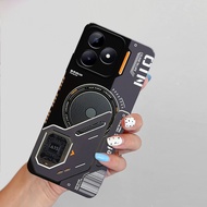 MESIN REALME Softcase For (Real C51) Latest Cool Pro Camera Fashion Machine Casing - Cellphone Casin
