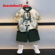 BoyBoys Kids  Hanfu Tang Suit CNY Traditional Cheongsam Tang suit Chinese Costume Baju Raya Cina Bud