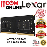 LEXAR 8GB 16GB 32GB 3200MHZ 4800MHZ 5600MHZ DDR4 DDR5 NOTEBOOK RAM