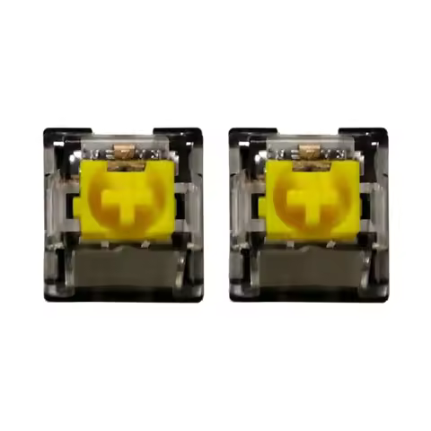 2Pcs RGB Yellow Axis Switches for razer Blackwidow V3 Pro Gaming Keyboards Shaft Switch for Mechanic