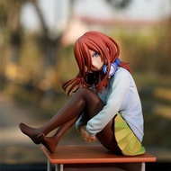 全新現貨 特典版 五等分的花嫁 中野三玖Miku Nakano 1/6 19CM手辦擺件 三種表情可換