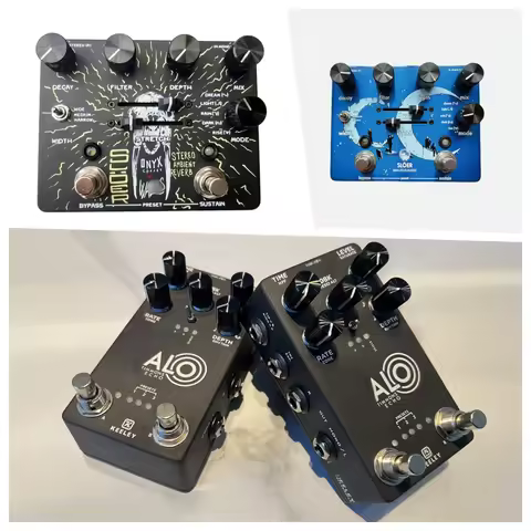 DELAY REVERB SLOER Guitar Effector Stompbox Guitar Pedal Reverb Stompbox Effect Pedal SLOER REVERB X