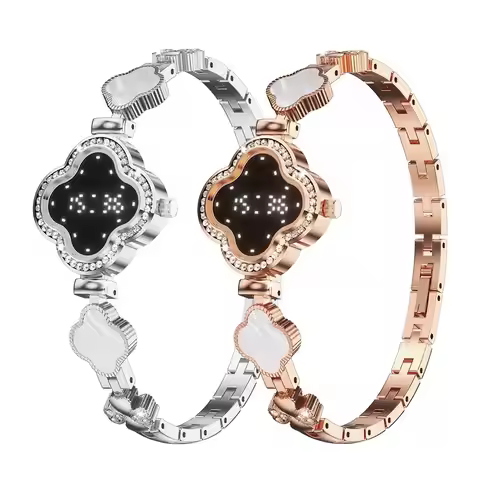 Fashion Versatile L8 Women Smart Watch Time Display Step Count Heart Rate Health Monitoring Lady Fem