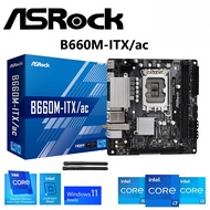 Asrock B660i ITX WIFI DDR4 Motherboard LGA1700 (Intel 12-14th gen)