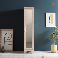 [Chemière] Cypress solid wood (seamless) gallery mirror closet KFR-214