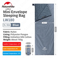 Naturehike ซองจดหมาย LW180มาใหม่ล่าสุดขนาดเล็กน้ำหนักเบามากสำหรับถุงนอนแคมป์ปิ้งกลางแจ้งฤดูใบไม้ผลิฤ