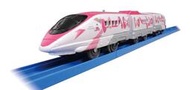 《HT》純日貨 多美 Plarail 鐵道王國火車S-18 Hello Kitty 500系新幹線列車189275