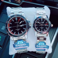 ใหม่ล่าสุด!! นาฬิกาผู้ชาย Casio สายแสตนเลส นาฬิกาข้อมือชาย-หญิง นาฬิกาผู้ชายCasio นาฬิกาข้อมือ นาฬิก