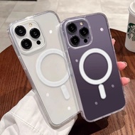 iP 15 Pro Max iP 15 Plus iP 16 Pro Max iP 16E iP 16 Plus Transparent Magnetic Prevention Soft Back C