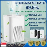 [SG Seller] Home Air Purifier HEPA Portable USB-C Powered Mini Ultra Quiet with UV LED Sterilizer for Car Airplane Office Room HEPA Filter removes 99.9% Dust, Smoke, Odor with Activated Carbon Filter