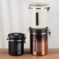 Coffee Bean Storage Tank Coffee Powder Sealed Tank One-Way Exhaust Coffee Storage Tank Bean Storage 