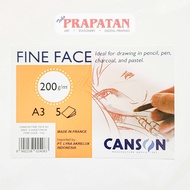 Canson Fine Face A3 Drawing Paper 200gsm | DRAWING PAPER Drawing Book