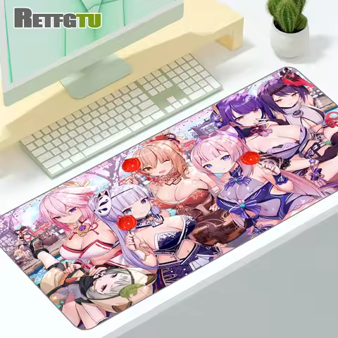 Gaming Boobs Genshin Impact Mouse Pad with Breasts Large Mousepad 900x400 Gaming Accessories Girl Ch