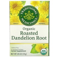 TM Organic Roasted Dandelion Root, Naturally Caffeine Free, 16 Tea Bags