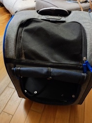 IBIYAYA 後背平行寵物拉桿包