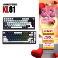 JEDEL KL81 Premium Gasket Mechanical Keyboard Red Switch Anti-Ghosting With Software Soft And Fun So
