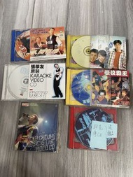 5 VCD 張學友 拉闊音樂會 我哭了  人間有情 單身貴族 學校霸王（不是 CD) JACKY .
