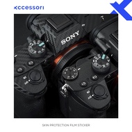 Xccessori Standard Sony Full Frame A7C A7II A7RII A7III A7IV A7RIII A7SIII A7RIV ARV Camera Skin Protection Film Sticker