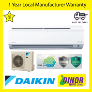 Daikin 1HP Air Conditioner Basic Wifi R32 Non Inverter FTV-P SERIES 1.0HP FTV28PB/RV28PB / FTV28PB/RV28PB-3WM-LF9 Aircond Hawa Dingin