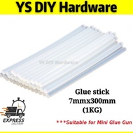 [1kg] 7mm  x 300mm Hot Melt Glue Stick for Glue Gun Glue Stick