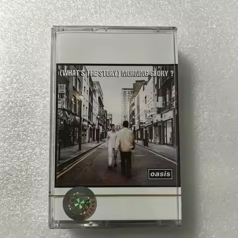 Oasis Whats The Story Morning Glory Album Music Cassette Tape Britpop Classic Brand New Sealed Colle