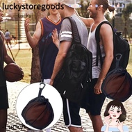 LUCKYSTOREGOODS Basketball  Bag, Mesh Portable Football Bag, Sports Training 25*30cm Volleyball Bag 