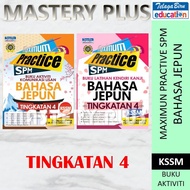 MAXIMUM PRACTICE BAHASA JEPUN TINGKATAN 4 BUKU LATIHAN KENDIRI KANJI  KSSM BUKU AKTIVITI KOMUNIKASI 