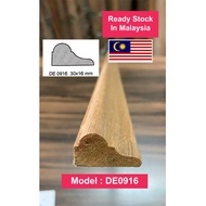 Wainscoting Wood Moulding / Wainscoting Kayu Moulding DE0916