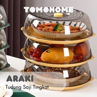 TOMO - ARAKI Aesthetic Food Organizer Transparent Food Stack Box BPA Free