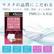日本 Passione防病毒口罩 7個裝 3防 BFE/VFE/PFE&gt; 99%  中小童