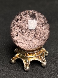 高清🔮 粉幽靈 紫幽靈 幽靈 幽靈球 白水晶 水晶 共生 水晶球🔮