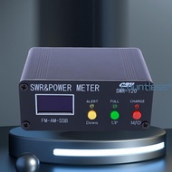 120W SWR LCD Digital SWR &amp; Power Meter SWR/Power Adjustable SWR Alarm Function [countless.sg]