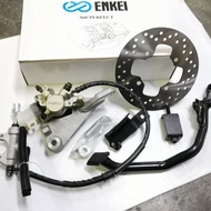 LC135-V1/4S REAR DISC BRAKE SYSTEM COMPLETE SET - ENKEI/NISSIN [USE RIM Y125Z]