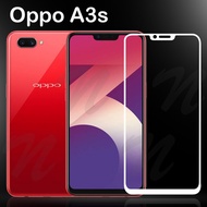 ฟิลม์ OPPO A3s ฟิล์มกระจกเต็มจอ กาวเต็มแผ่น ออปโป เอ3เอส For OPPO A3s Full Glue Tempered Glass Screen (6.2 )