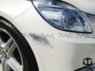 台灣之光  W212 E350 E550 E63 AMG美規透明晶鑽薰黑保桿側燈組邊燈組