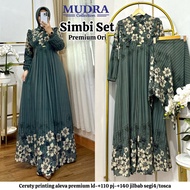 DRESS SET HIJAB TERESA SIMBI JEJE BY.MUDRA