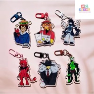 Pre Forsaken Keychain,Acrylic Keychain | 1x1x1x1,Two Time,Elliot,007n7,C00lokid,Mafioso