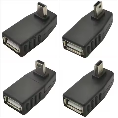Mini USB to Female Usb OTG Adapter Mini USB Male to USB Female Converter Connector Transfer Data Syn