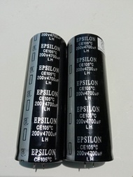 Elco 200v 4700uf CE 105°C LH EPSILON