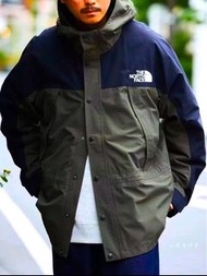 日本優惠預訂 4色選！ 日版the north face mountain light jacket Goretex 防水面料 拉鍊口袋 戶外機能 刺繡logo 拼色連帽風褸外套 NP62236