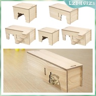 [lzdhuiz3] Hamster House with Window Pet Hideout for Mice Gerbils Hamster