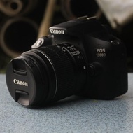 Kamera Canon 1300D fullset box super mulus dan