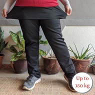 Seluar Skirt Sukan Plus Size Seluar Skirt Sukan Muslimah  | Skirt Sports Pant Plus Size | Seluar Zum