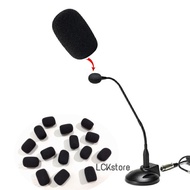 Busa microphone KECIL 35*25*10mm /spons foam mic hitam tebal/clip on headset /sarung cover mic