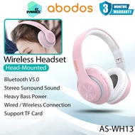 Abodos AS-WH13 Wireless Headset Stereo Heavy Bass Headphone Bluetooth Headset Wired Headset Abodos H