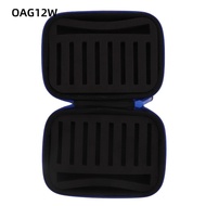 OAG12W Fly Fishing Lure Box, Lightweight EVA Inserts Fishing Lure Organizer, Portable Dual Sided 15.