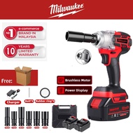 🎈 Milwaukee 3in1 Impact Wrench 3890VF 880N.m 6Size Cordless Electric Impact Wrench Screwdriver Cordless Impact Driver