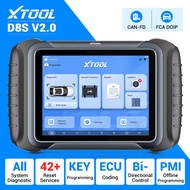 XTOOL D8W D8S AI-Assisted Bidirectional OBD2 Scanner Full System Topology Mapp Coding 42+Reset CANFD